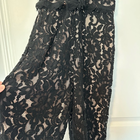 Lulu's Black Lace Halter Jumpsuit - Picture 13 of 13